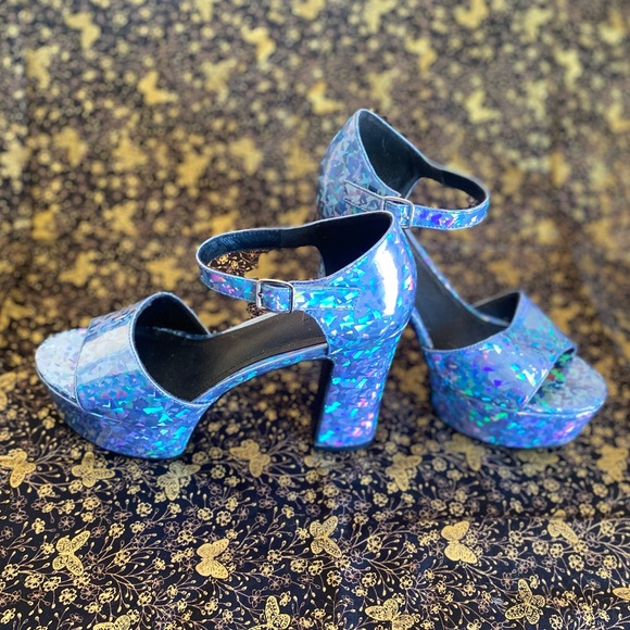 Crystal Walker Hororscopez Dollskill [DISCONTINUED] platform heels [SIZE 7.5] - Picture 4 of 4